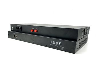Rail industriel du convertisseur DIN de 2 du port 10/100M médias d'Ethernet montant l'entrée à C.A. 220V