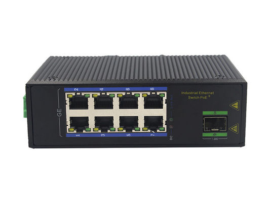 MSG1108 100Base-T RJ45 1000M Industrial Ethernet Switch IP40