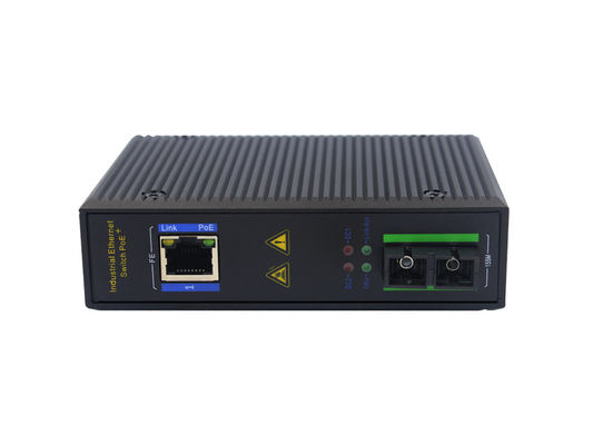 Commutateur MSE1101P d'Ethernet d'IP40 100Base-TX 100M Industrial PoE