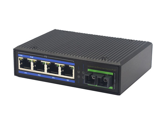 Commutateur industriel gauche d'Ethernet de 10BaseT PoE d'IP40 MSE1104P 4