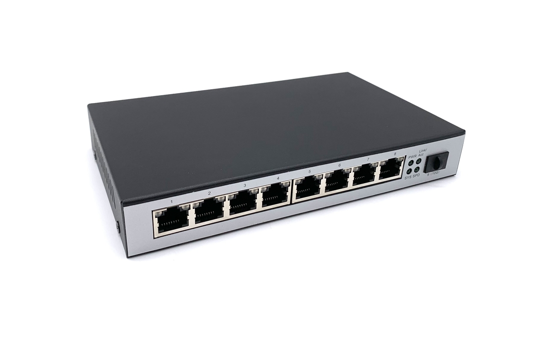 Port Ethernet du commutateur 8x 2.5G d'Ethernet de MSQ8108 2.5G avec le commutateur de 10G SFP+ à petite échelle