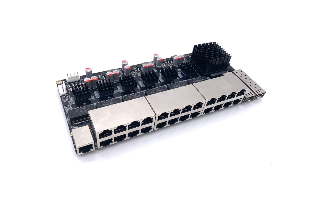 MSQ9224 Commutateur Ethernet 2.5G 24x 2.5GT + 2x SFP+ Commutateur Coût-efficacité Commutateur de gestion 2.5G L3