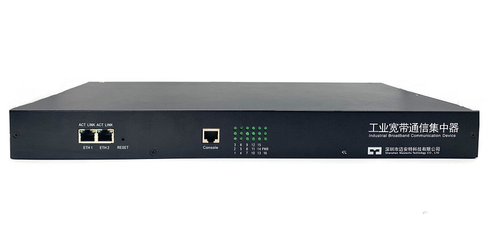 16 port mini DSLAM, consommation de puissance faible d'IP DSLAM ADSL 6.5km d'ADSL2+