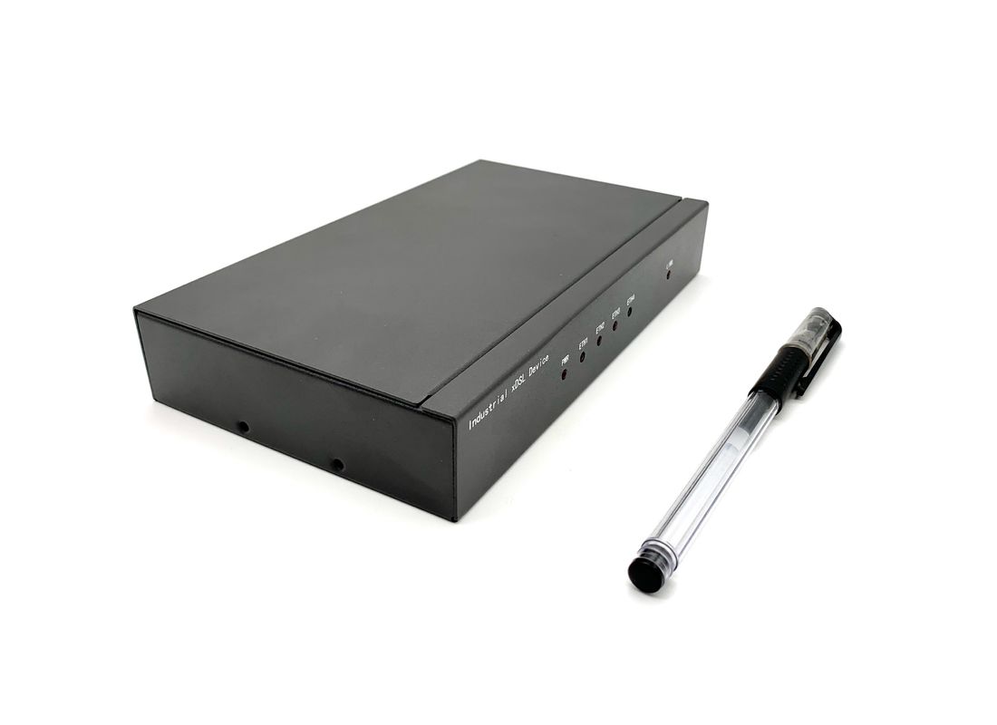 Le routeur extérieur industriel de DSL, 4 mettent en communication le support de rail du routeur DIN d'ADSL d'Ethernet 10/100