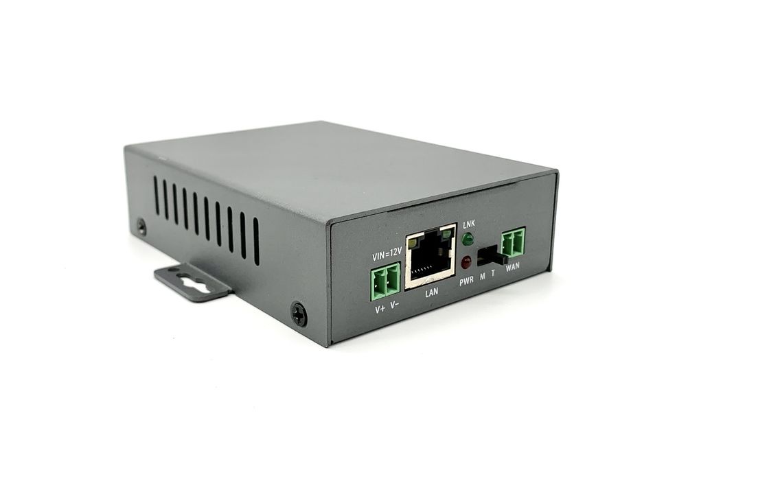 convertisseur de porte série de 100X74X26mm, RS232 au convertisseur d'IP d'Ethernet