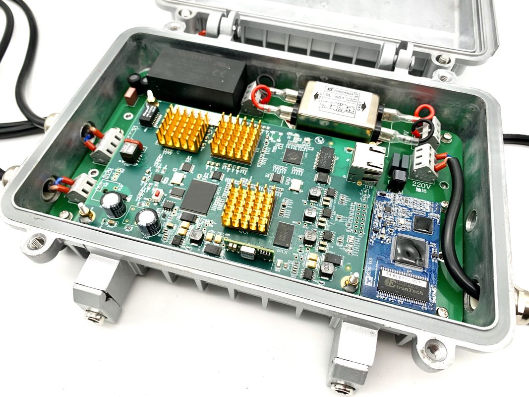 Dispositif hybride industriel d'Ethernet de réseau, anti-parasitage fort de répétiteur de PLC de DSL