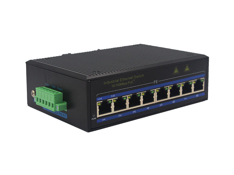 3W MSE1008 8 met en communication le commutateur industriel de l'Ethernet 10BaseT