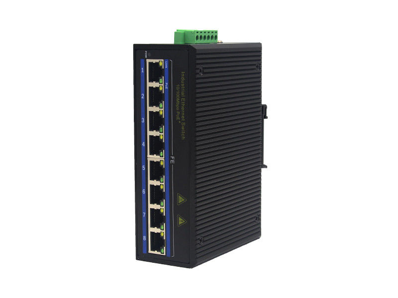 3W MSE1008 8 met en communication le commutateur industriel de l'Ethernet 10BaseT