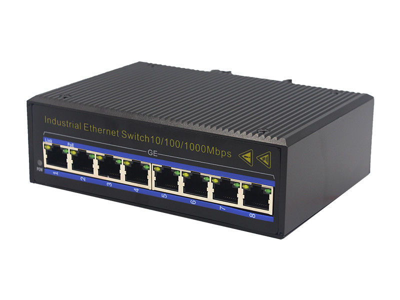 Plein commutateur semi-duplex gauche MSG1008 d'Ethernet de la fibre 8 1000Base-TX