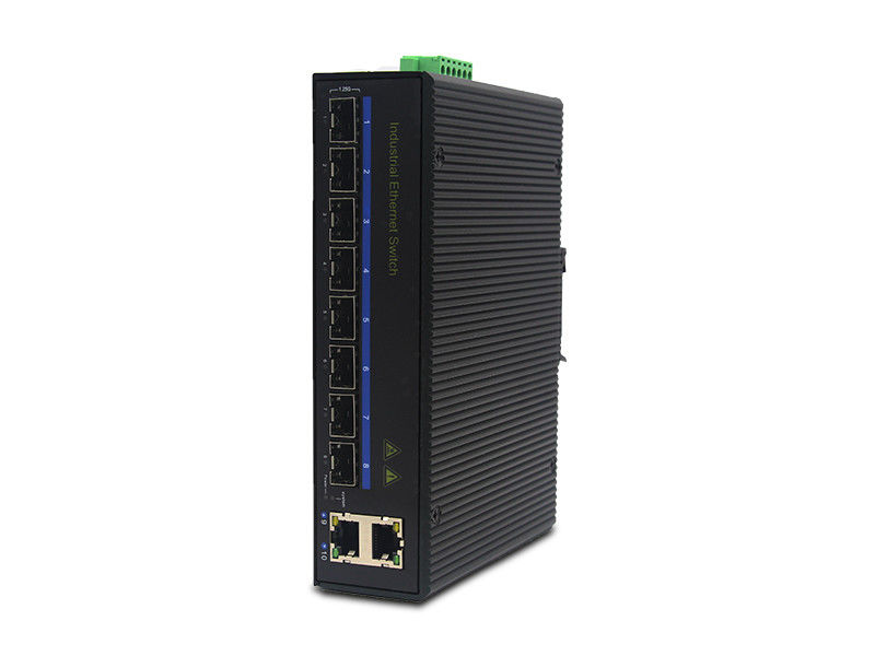 Commutateur industriel gauche d'Ethernet de 10BaseT 100Base-TX de MSG1802 RJ45 2