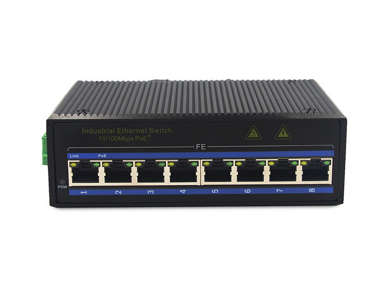 Commutateur d'Ethernet de 10BaseT PoE de ports en métal 3W MSE1008P 8