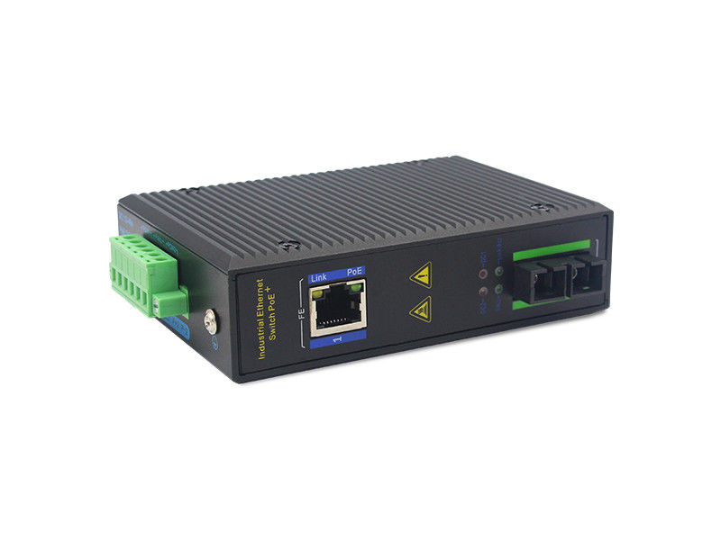 Commutateur MSE1101P d'Ethernet d'IP40 100Base-TX 100M Industrial PoE