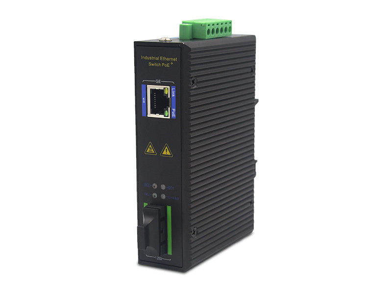 1000M 1 commutateur industriel gauche 1000Base-X de MSG1101P Gigabit Ethernet
