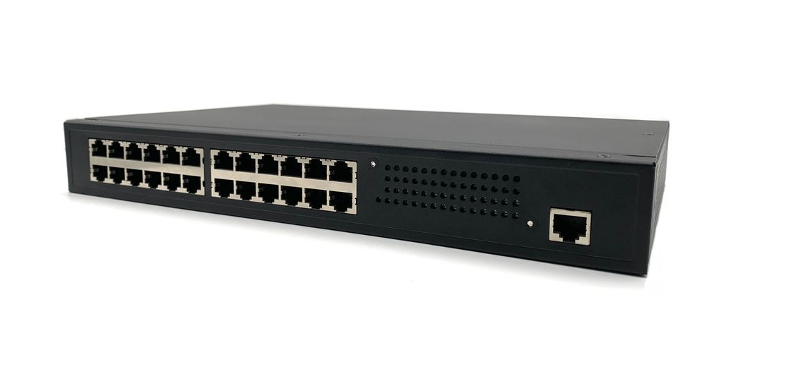 Commutateur industriel GPIO MSG8024 24 BaseTX 56Gbps d'Ethernet de la gestion L2