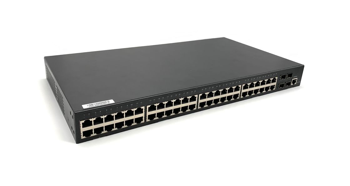 Commutateur MSG8448 48 BaseTX 4 SFP L2 GPIO 30W d'Ethernet de PoE de contrôle de fan