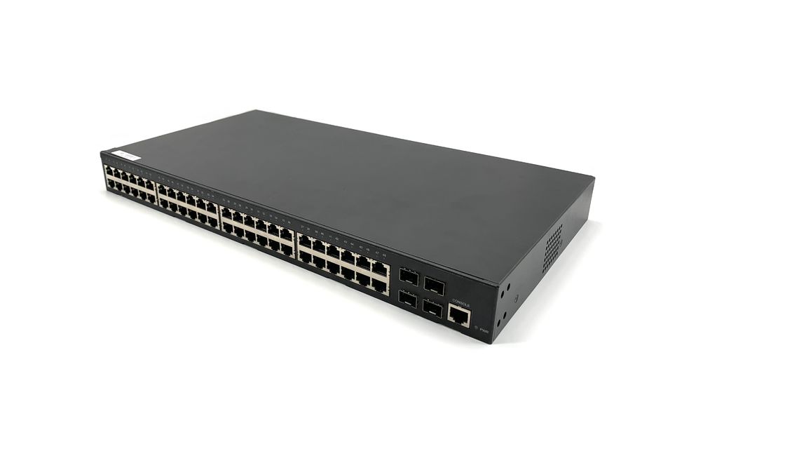 Commutateur MSG8448 48 BaseTX 4 SFP L2 GPIO 30W d'Ethernet de PoE de contrôle de fan
