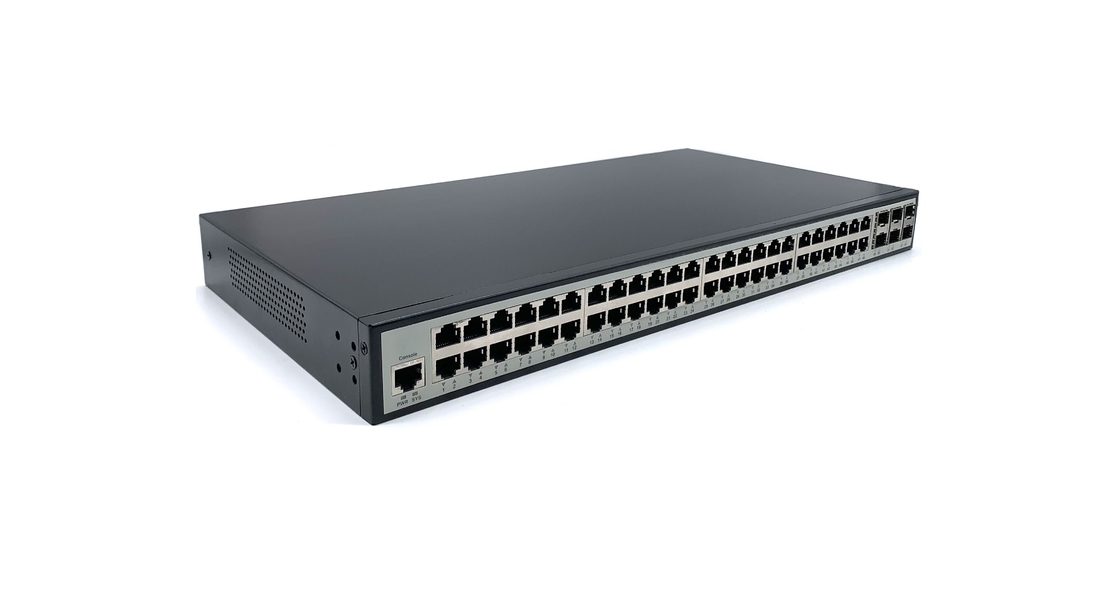Commutateur Ethernet industriel de gestion SFP+ L3 MSG9648 48 BaseTX 6 POE PSE